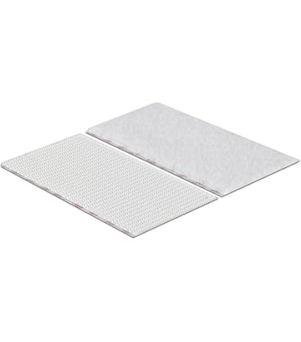 Chiusura A Strappo Autoadesiva 90075 - Strisce In Velcro 4 Pezzi, 1,9x5,1 Cm, Nero
