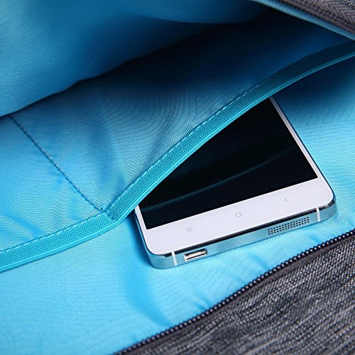 STONG ShockProof Neoprene Laptop Sleeve Hülle(11,6, 13.3, 15.4Zoll) Laptop Tasche Schultertaschen Schutzhülle Ultrabook Tasche für Apple Macbook Air 11, Macbook 12, Lenovo Miix 310 Yoga Book (11.6 Zoll, Grau) - 6