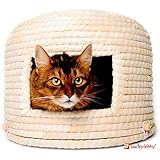 Traditioneller japanischer Katzenkorb 