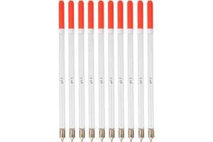 Keenso Kit Bobber da Pesca, 10 Pezzi Galleggianti da Pesca in plastica Resistente e Bobber Assortimento Bastone Esche per mangimi per Pesci Multiuso per Pesca in Mare, Pesca in Roccia