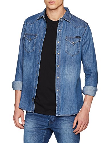 REPLAY Camicia in Jeans Uomo