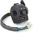 Uno Minda SW-0665 HANDLE BAR SWITCH- LEFT SIDE (WITH 1 WIRE COUPLER) - KICK START For-TVS-FIERO/UPG./ FIERO-F2