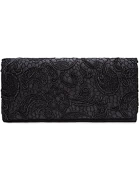 Lifewish Elegante Blumenspitze -Abend-Partei-Handtasche -Frauen-Brauthochzeits -Geldbeutel -Handtasche