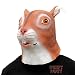 Produktbild CreepyParty Deluxe Neuheit-Halloween-Kostüm-Party-Latex-Tierkopf-Schablone Masken Eichhörnchen