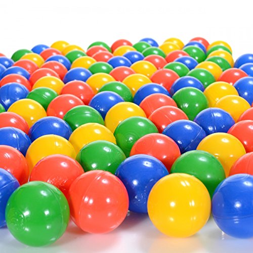 100-Pices-Balles-Colores-Plastique-de-Piscine-Enfants-et-Bb-de-1-mois-dge-selon-TV-Rheinland-Test-Report-novembre-2016