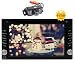 Produktbild Eincar 6.2inch in Dash Doppel-DIN-Auto Spieler 2 din Digital Touch Screen Auto Stereo-Unterstützung Autoradio Bluetooth-USB-SD-MP3-Aux GPS Navigation SWC 1080P Video-Steuergerät für Universal Auto-DVD-Spieler + Free Backup-Kamera + Free 8GB Karten-Karte
