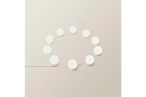 ValueLights | Stick on Hollywood Vanity Mirror Bulbs Light Kit | Vanity Lighting Fixtures, Home Décor & Improvement Essential | 3 Colour Changing Mode | Includes 10 Dimmable Bulbs