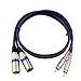 Price comparison product image Huahan Haituo 2 XLR Male to 2 RCA Plug Pro Audio Extension Cable Adapter Series Twin RCA Male to Twin XLR Male Cable (3.28 ft)