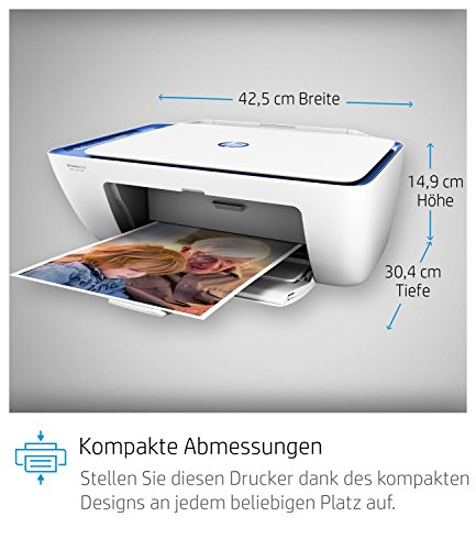 HP DeskJet 2630 Multifunktionsdrucker (Drucker, Scanner, Kopierer, WLAN, Airprint) mit 3 Probemonaten HP Instant Ink inklusive
