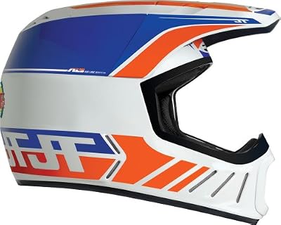 JT Racing als02 Helmet blue white Large