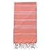 Produktbild HerZton  Hamam-Tuch Aton  Pestemal  100cm x 180cm  Auswahl an Farben  Abbildung: Peach