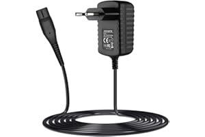 SoulBay 5.5V Chargeur de remplacement pour lave-vitres Kärcher WV 1 WV 2, WV 50, WV 51, WV 55, WV 55R WV 60 WV 70 WV 75 WV 75 Plus WV 2 Aspirateur de vitres Premium Adaptateur secteur