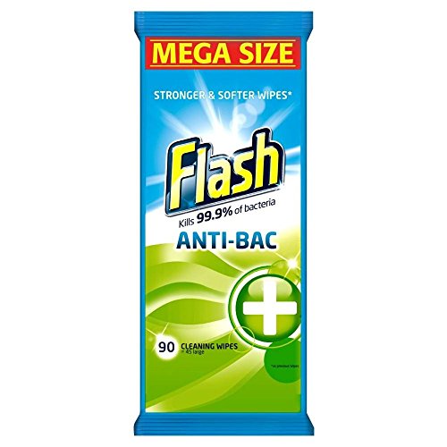 Preisvergleich Produktbild Flash Starke Anti- Bac Weben Reinigungstücher (90)