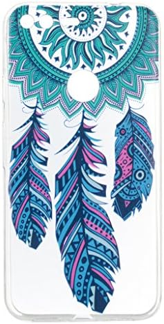 For Google Pixel Case [with Free Screen Protector],Kwapo® Ultra Slim Transparent Soft TPU Silicone Back Rubber Bumper Clear Creative Pattern Design Flexible Protector Cover Case for Apple Google Pixel - Dreamcatcher