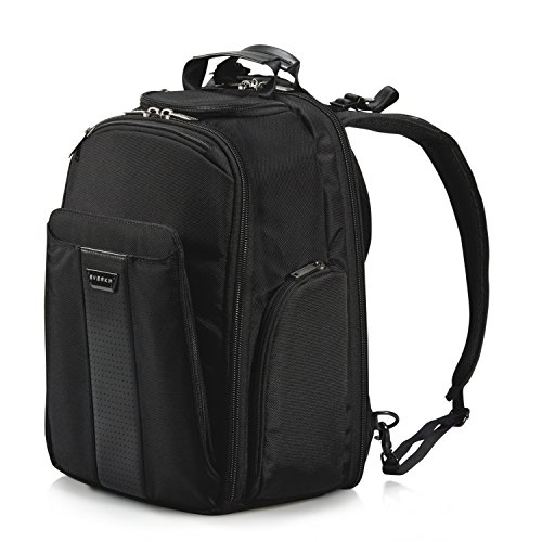 Everki Versa     Premium Laptop Rucksack f  r Notebooks bis 14 1 Zoll  35 8 cm    MacBook Pro 15 Zoll mit patentiertem Ecken   Schutz   System  Brille