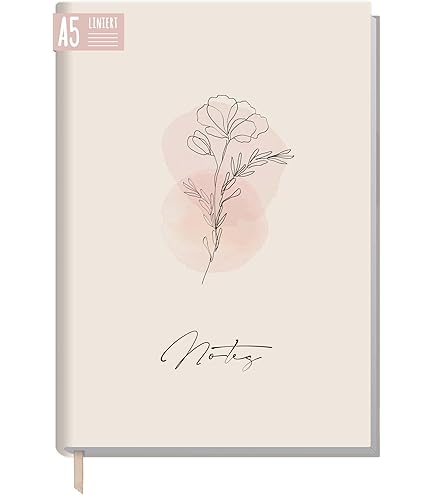 Taccuino A5+ A Righe Trendstuff - Quaderno Con Elastico, 156 Pagine Per Bullet Journal O Appunti, Sostenibile - Foto 2