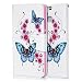 Produktbild Huawei P9 Hülle ,KASOS Huawei P9 Case (NOT FOR HUAWEI P9 LITE ! ) Bunt Gemalt Book Type PU Leder +TPU Innere Tasche Brieftasche Etui und Magnetverschluss Ledertasche Schutzhülle Cover Handyhülle,Schmetterling