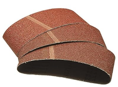 Wolfcraft 1863000 Bandes abrasives Grain 120 100 x 610 mm Lot de 3
