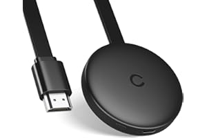 DRESZ Wireless HDMI Adapter,2.4/5 GHz Miracast Wireless HDMI Dongle,4K WiFi Miracast Adapter Dongle Display Dongle Supports Miracast/DLNA/Airplay,Compatible with/Smartphone/Laptop/PC/Monitor/TV/iOS/iPad