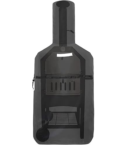 Housse De Protection Imperméable Pour Four à Pizza Extérieur – Tissu Oxford 420D, 54.5x45.7x38.1 Cm, Avec Poche !