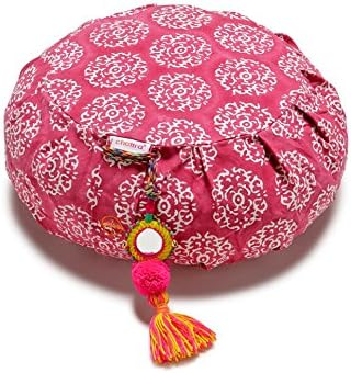 Chattra Zafu Meditation Cushion Fuchsia