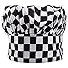 Produktbild Moligh doll Profi Kochmuetze Schwarz & Weiss Checkered