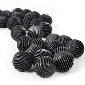 COLOURFUL AQUARIUM? - Aquarium Fish Tank 50 nos Bio Ball with Bio Sponge Inside - Good Bacteria Creator -Suitable for All Aquarium Fish Tank