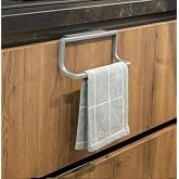 TOWEL HANGER Dolap Kapağına asılabilen havluluk, havlu askısı GRI