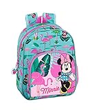 Licencia oficial. Minnie Mouse \"Palms\" Oficial Mochila Infantil 280x100x340mm