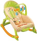 Fisher-Price Newborn-To-Toddler Portable Rocker, Lizards – Babywippe/Schaukelstuhl – aus USA - 2