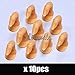 Nail Art False Tips Display Practice Training Tool 10 Pcs Fake Fingers Model Kit