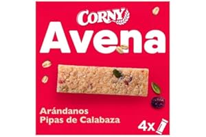 HERO Corny Barritas De Avena, Arandanos y Pipas de Calabaza, 4 x 35 g