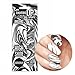 ThumbsUp Nails Ruskeala Monotone Marble Nail Wraps / Self-adhesive / Nail Foil Polish Strips / Full Coverage Nail Art Stickers / 20 Wraps Per Pack