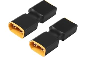 RIIEYOCA XT60 złącze męskie na męskie bez adaptera przewodowego, adapter złącza XT60 do RC FPV samolot samochodowy dron akumulator LiPo itp. Konwersja portu XT60