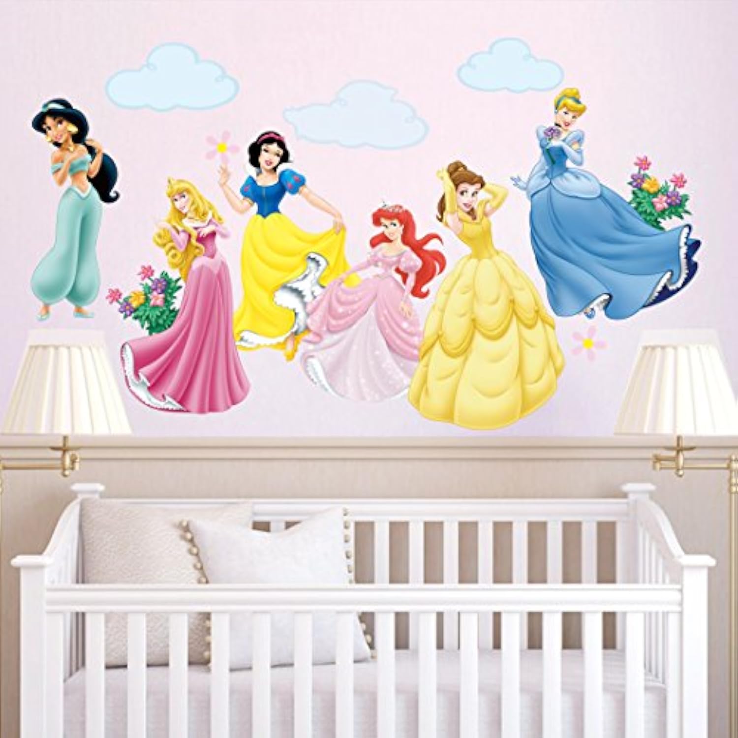 Accessoires Et Decorations Stickers Muraux Stickers Mural Enfant Fille Chambre Bebe Wall Sticker Kids Autocollants Princesse Amovibles Kibi Stickers Muraux Princesses Disney Chambre Denfants Decorations Murales