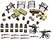 Produktbild MAGMA BRICK Waffen-Set, Bunker, Waffen-Boxs, Stacheldraht, Dudelsack von Deutschen Soldaten Spezialtruppe im zweiten Weltkrieg für die Anpassung LG Minifigur