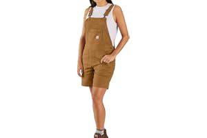 Carhartt Damen Rugged Flex Relaxed Fit Canvas Shortall Arbeits-Shorts