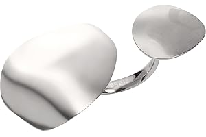 Breil B WHISPER TJ3248 stalowy podwójny pierścień lustrzany dla kobiet.