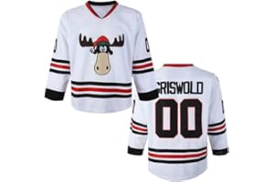 ZXCVB #00 Griswold Movie Hockey Jersey Stitched Mens X-Mas Christmas Trikots