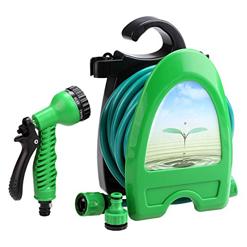Preisvergleich Produktbild Teamyy Flexibler Gartenschlauch Wasserschlauch 10m Grün Zauberschlauch
