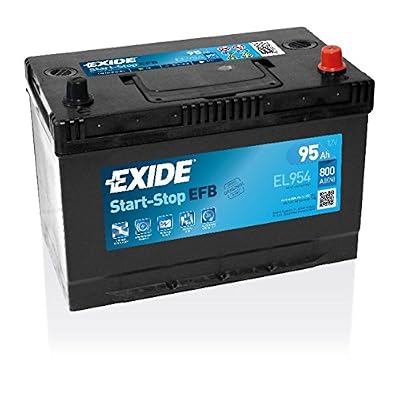 EXIDE - BATTERIE AUTO START-STOP EFB - Spéciale Auto - Batterie 12V - 95Ah - Faible taux d'auto-décharge - Expérience d'Equipementier d'Origine - Garantie constructeur 2 ans