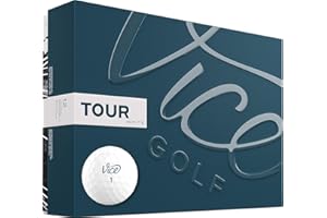 Vice Golf Tour White 2020 | 12 Golf Balls | Features: Excellent Short Game Spin, Straight Trajectory, Soft Feel | Profile: Designed for Casual Golfers