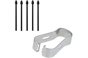 OnlyTech - Galaxy Tab S7, Tab S7 Plus e Tab S7 FE Set di 5 punte Sostituzione dello stilo Samsung S-Pen - Nero