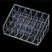 Koly Clear Acrylic Lipstick Holder Display Stand Cosmetic Organizer Makeup Case