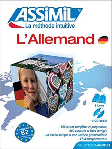 L'Allemand ; Livre + CD Audio (x4) L'Allemand ; Livre + CD Audio (x4)