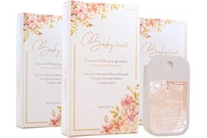 FAMILYCOM Desinfectante de Manos Hidratante en Spray. Pack 3 x 45ml ud. Solución Hidroalcohólica Perfumada. Higienizante, Antiséptico.