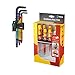 Produktbild WERA Winkelschlüsselsatz 950 SPKL/9 SM N 05073593001 Schraubenzieherset Schraubendrehersatz 160i 165i/7 05006148001 Winkelschlüssel Satz 9 tlg Schraubendreher Winkelschlüsselset Schrauben Schlitz Pozi