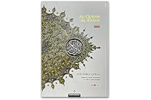 MAQDIS B5 Mittelgroßes Koran Koran Buch (englischsprachig) Silber