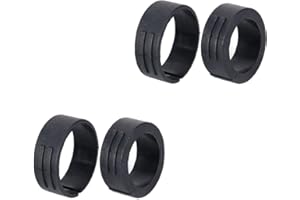 CWOQOCW 4 Pcs Front Mount Gasket, 31.8/25.4mm Handlebar Washer Ring For For Garmin For Blackbird For Xingzhe, Computer Holder Spacer