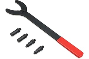 XITUANYUAN Nockenwelle Kurbelwelle Kettenrad Schlüssel Nockenschlüssel für V A G 3036 T10172 Zahnriemenwechsel Gegenriemen Riemenscheibe Schlüssel Halter Nockenwellenwellenrad Werkzeug(2-seitiger Clip)